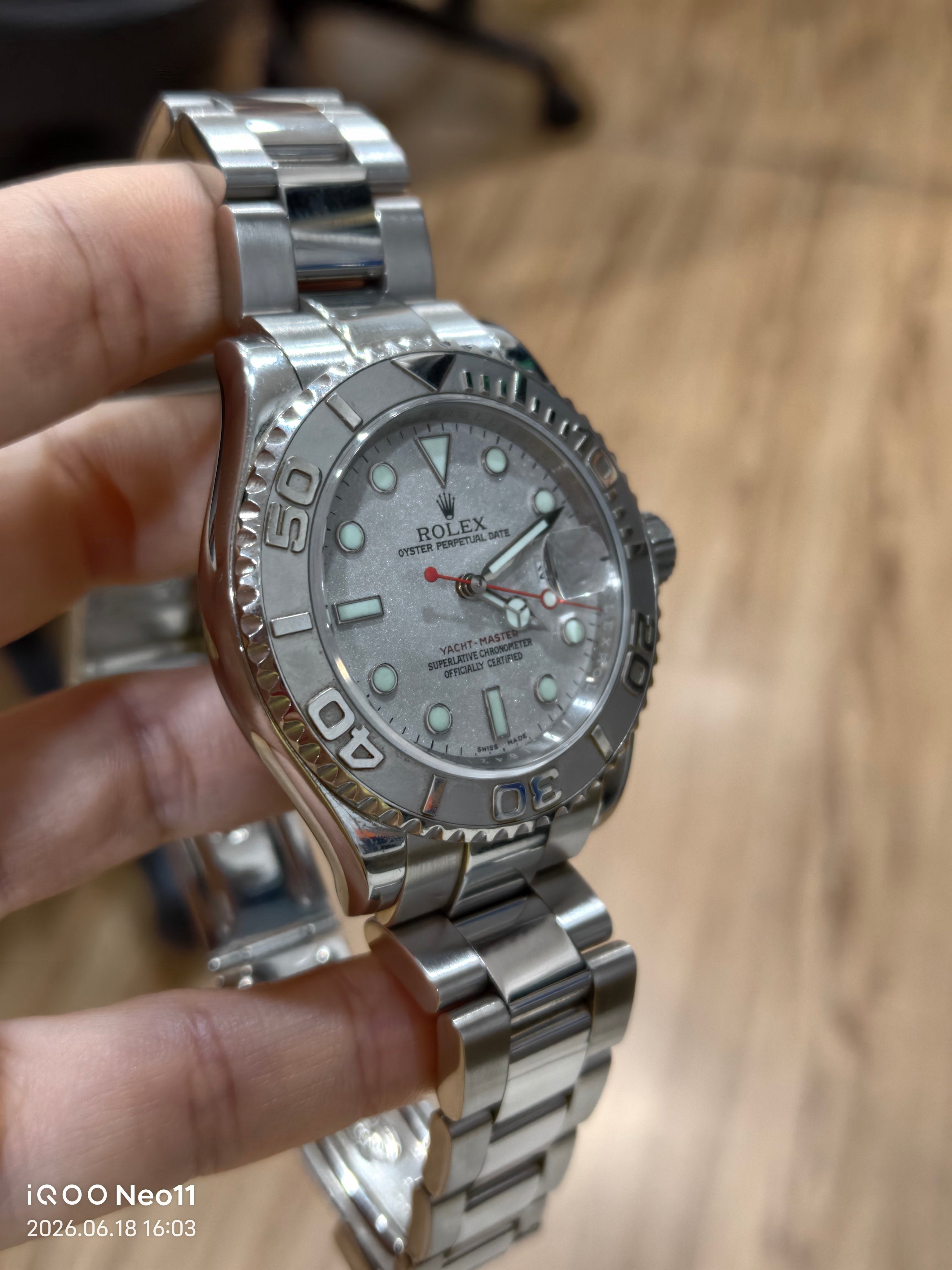 Rolex Yacht Master Automatic (self-winding) watch 40 millimeters 16622