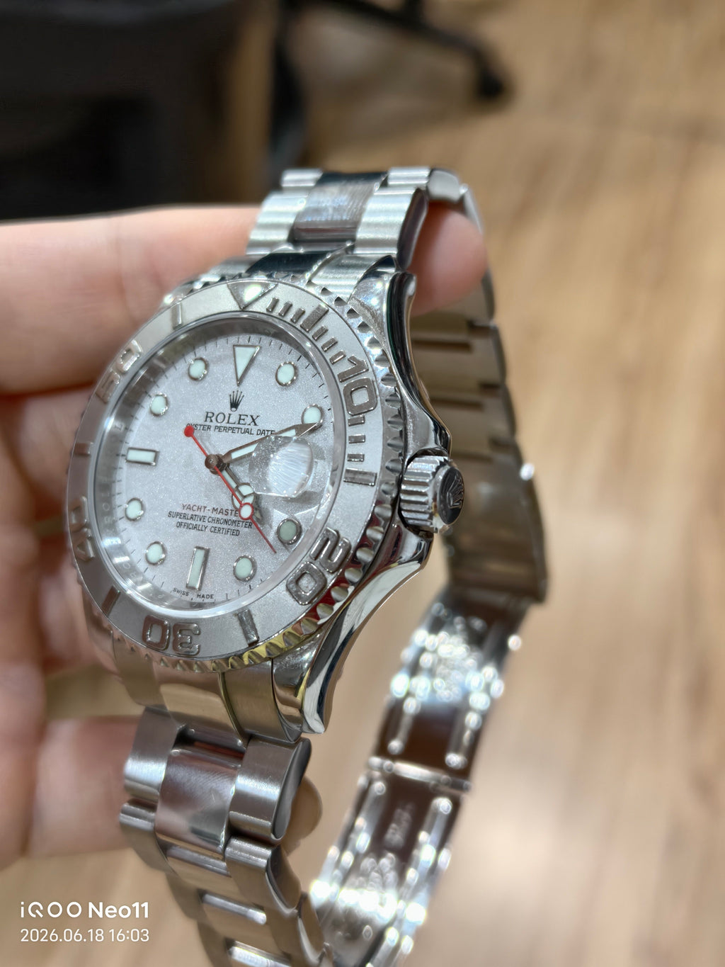 Rolex Yacht Master Automatic (self-winding) watch 40 millimeters 16622