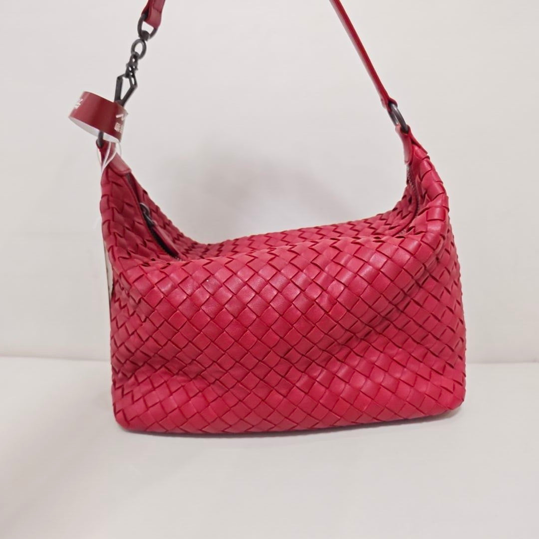 Bottega Veneta Red Shoulder Bag