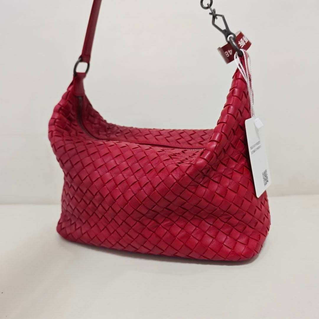 Bottega Veneta Red Shoulder Bag
