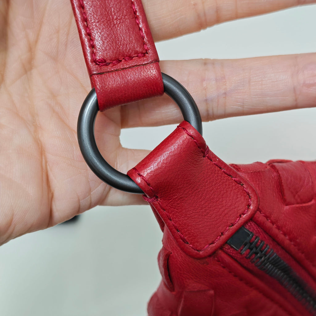 Bottega Veneta Red Shoulder Bag