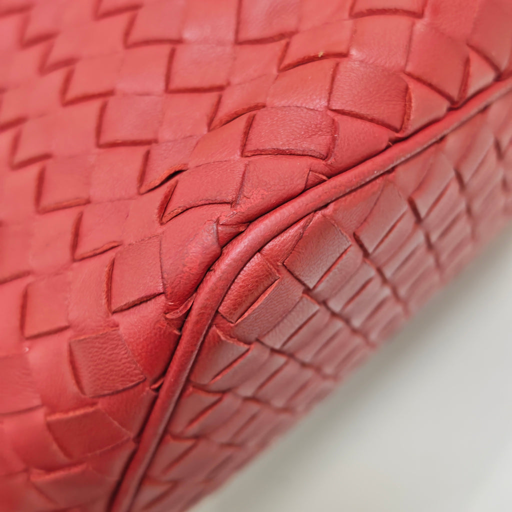 Bottega Veneta Red Shoulder Bag