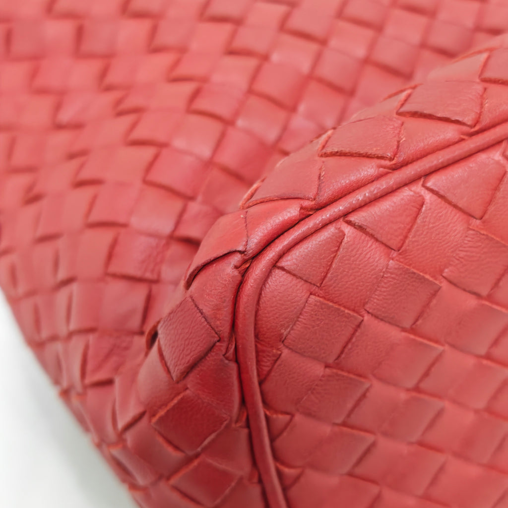 Bottega Veneta Red Shoulder Bag