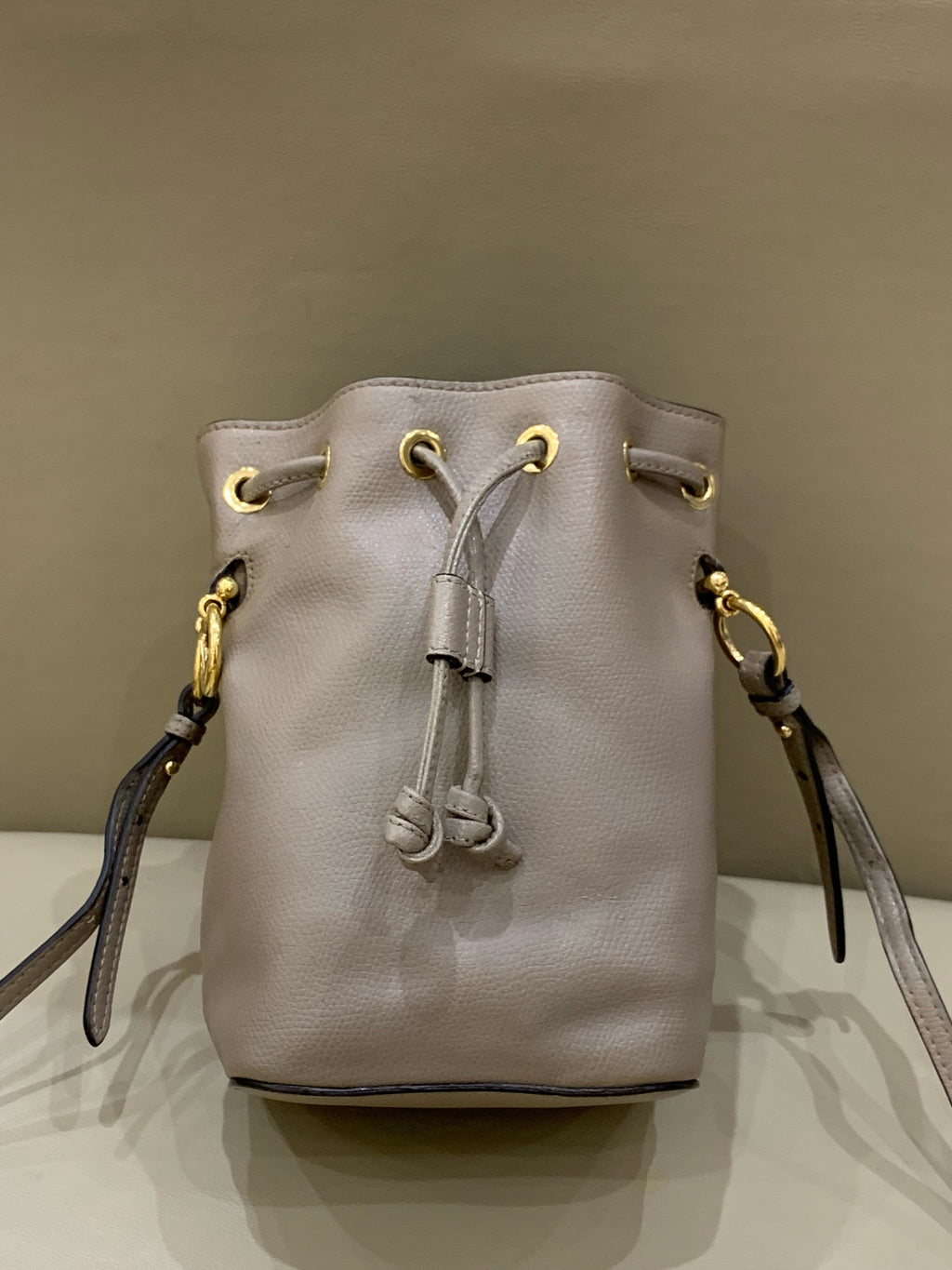 Fendi Handbag Bucket & Drawstring Bag 12 x 18 x 10 8BS010A18BF0E65