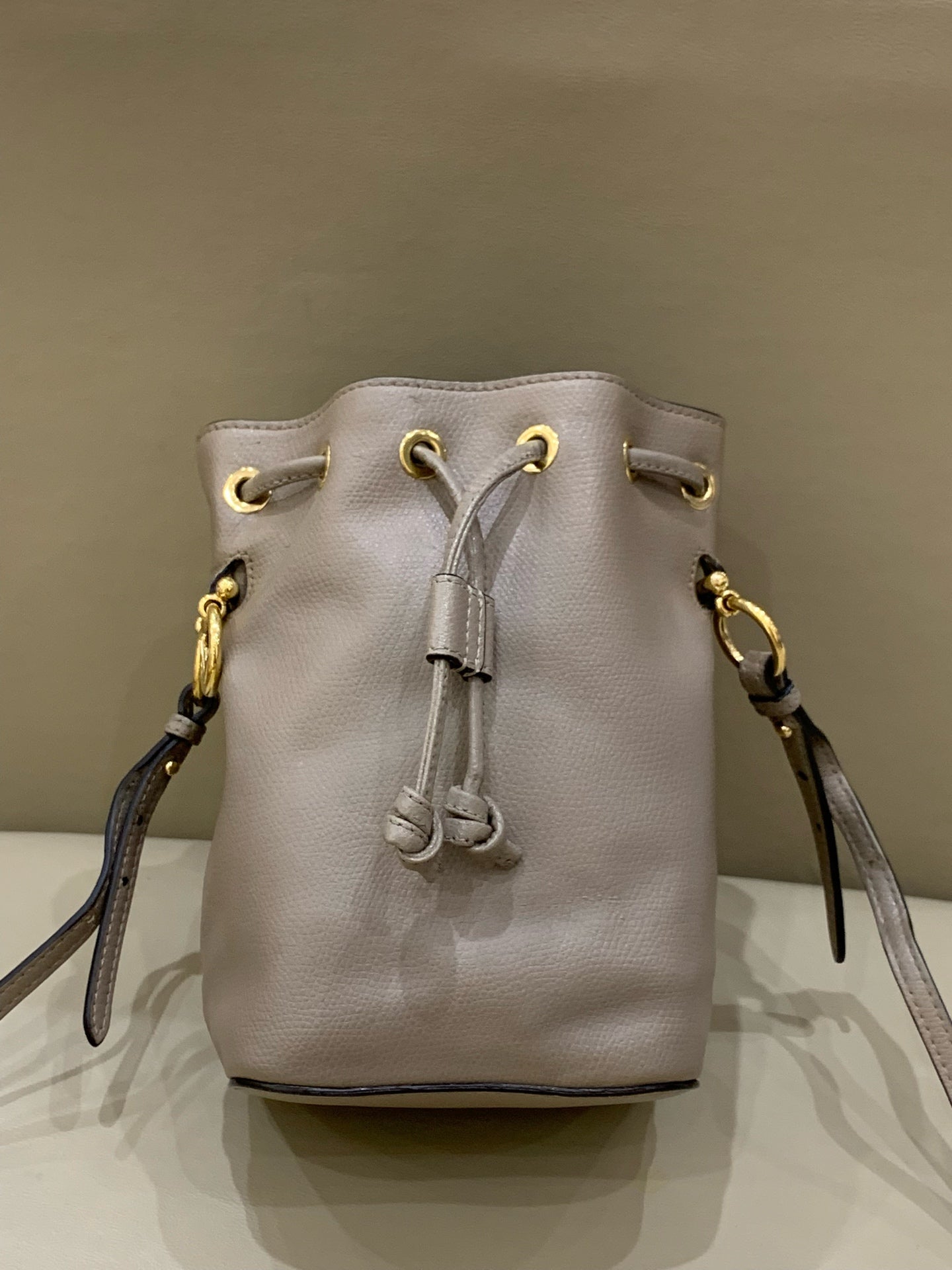Fendi Handbag Bucket & Drawstring Bag 12 x 18 x 10 8BS010A18BF0E65