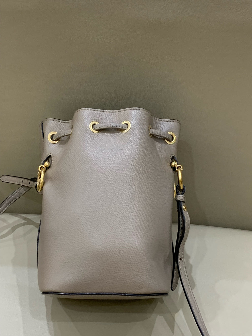 Fendi Handbag Bucket & Drawstring Bag 12 x 18 x 10 8BS010A18BF0E65