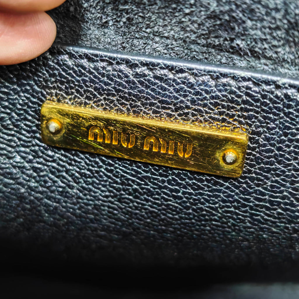 Miu Miu Black Tote