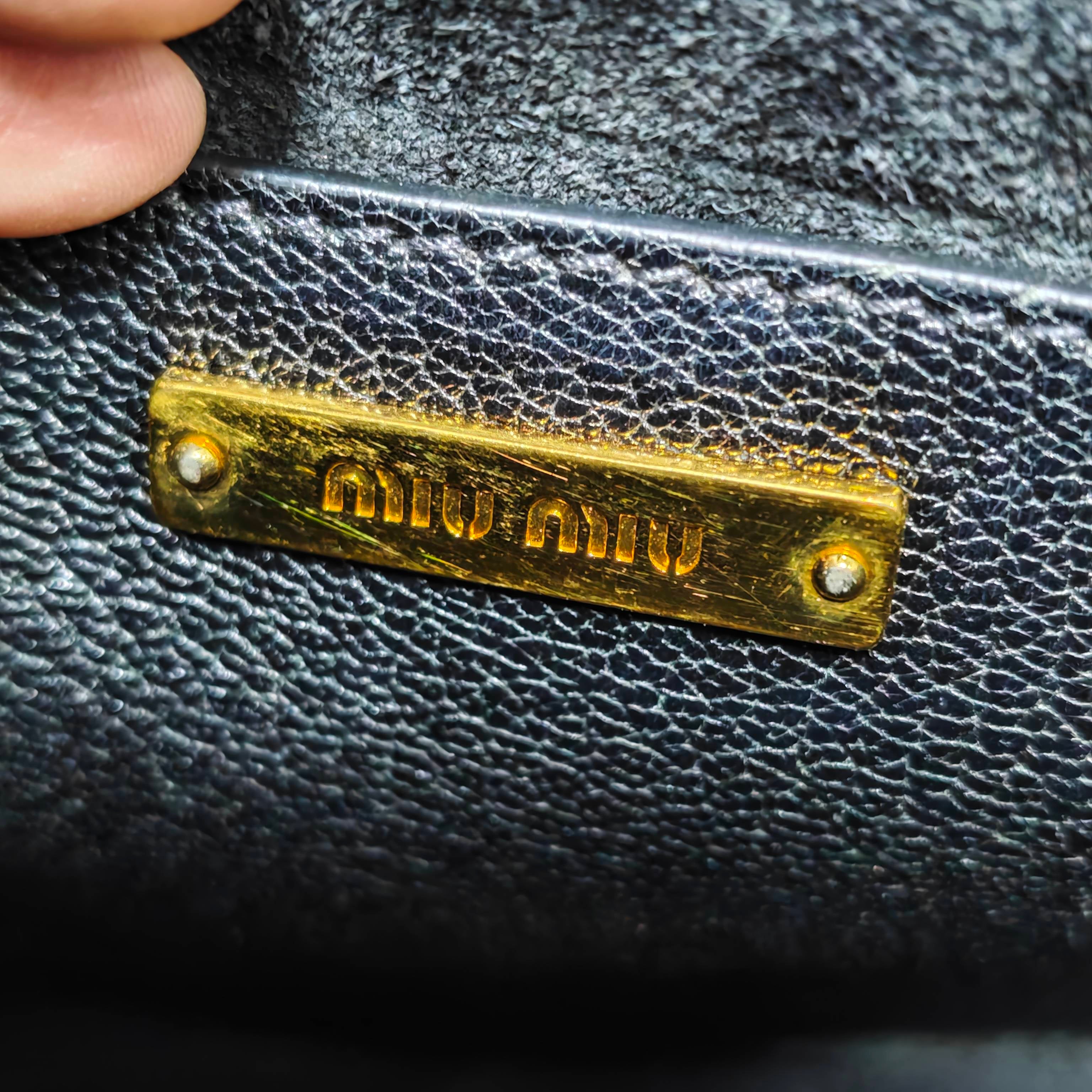 Miu Miu Black Tote