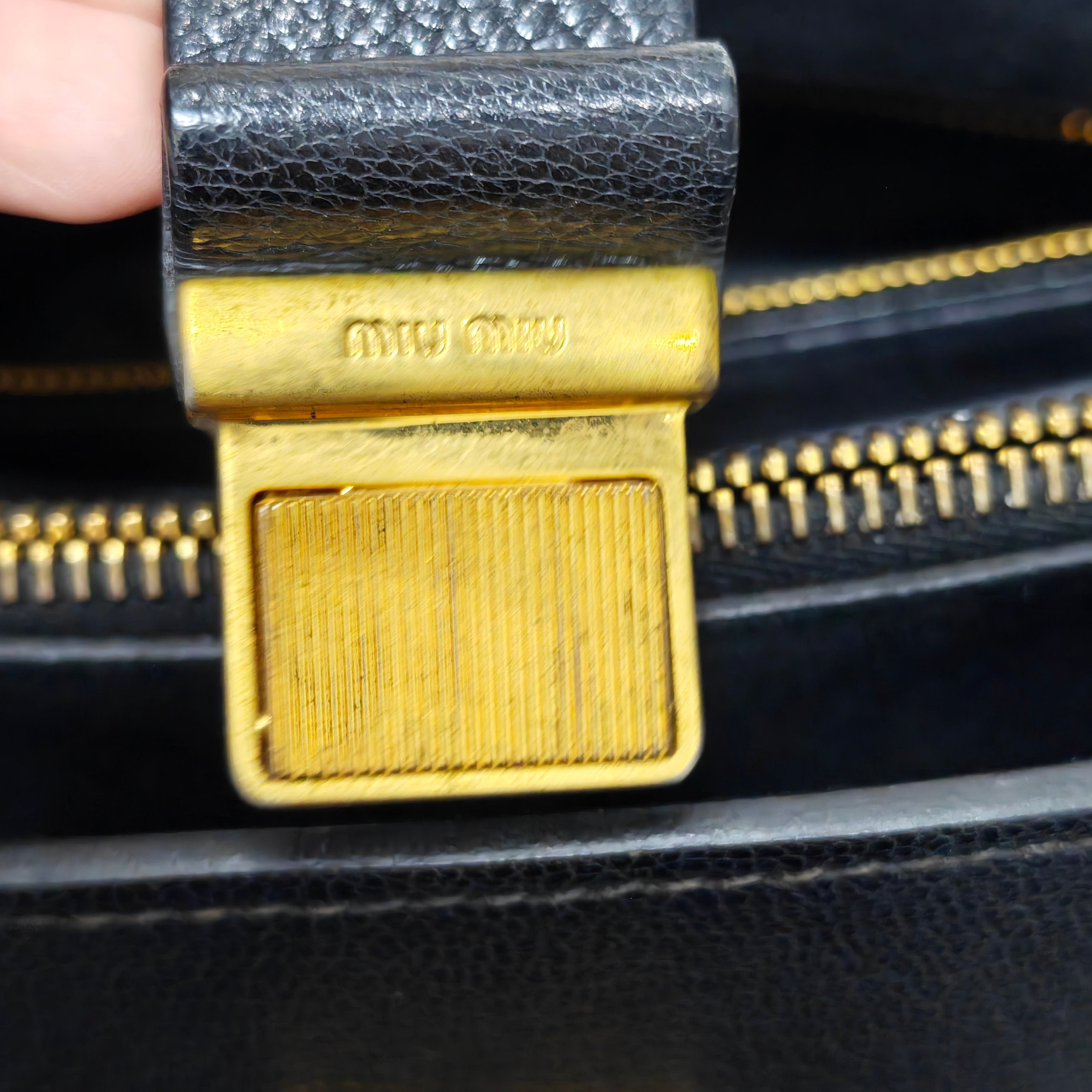 Miu Miu Black Tote