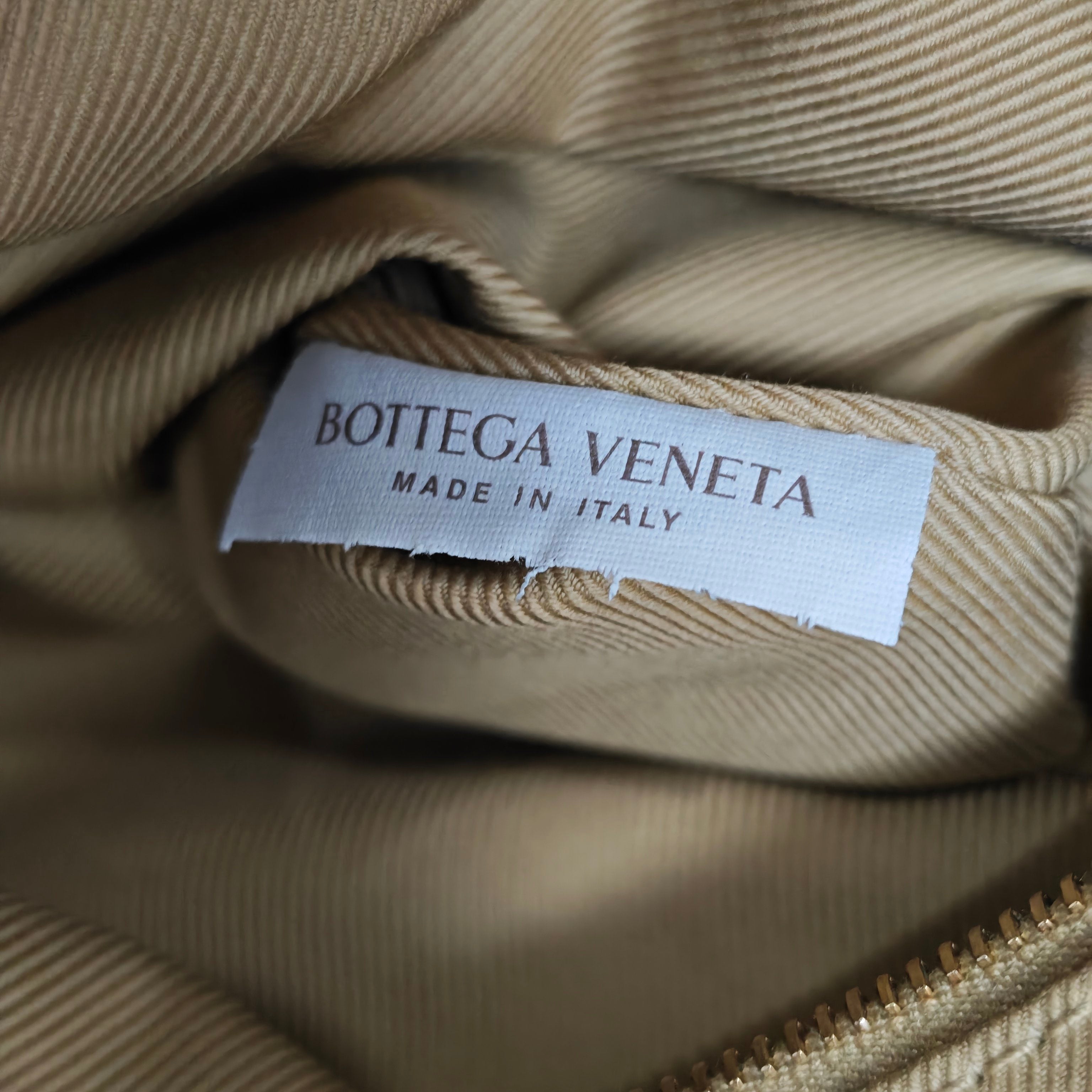 Bottega Veneta Alcantara Brown Satchel