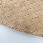 Bottega Veneta Alcantara Brown Satchel