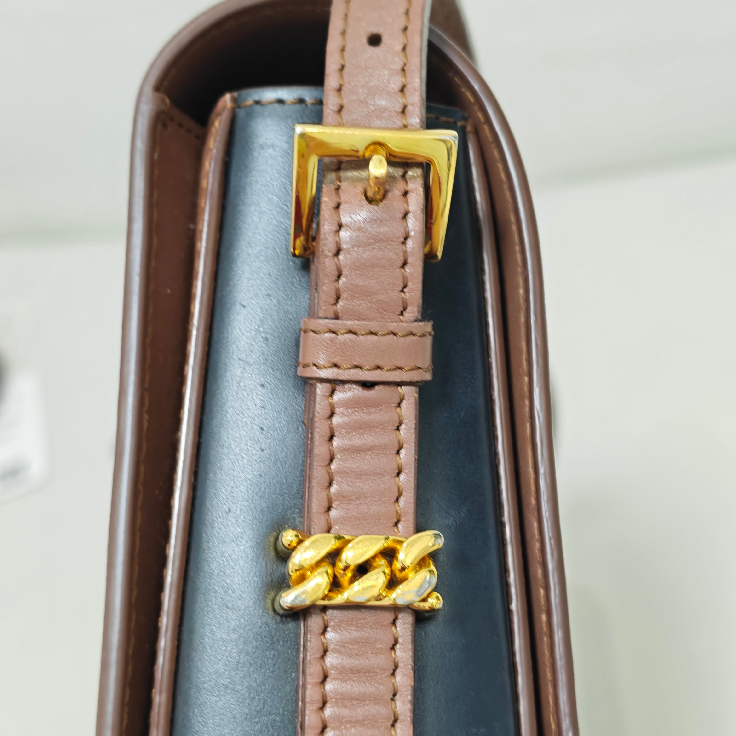Burberry Brown Messenger Bag