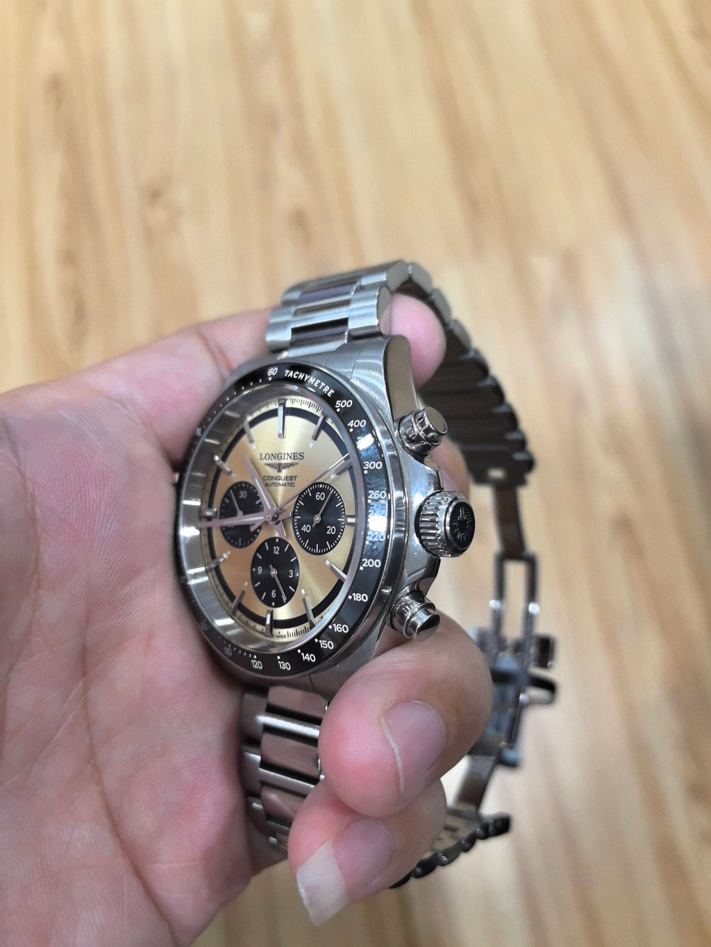 Longines Conquest Series Mechanical watch 42.00mm L3.835.4.32.6