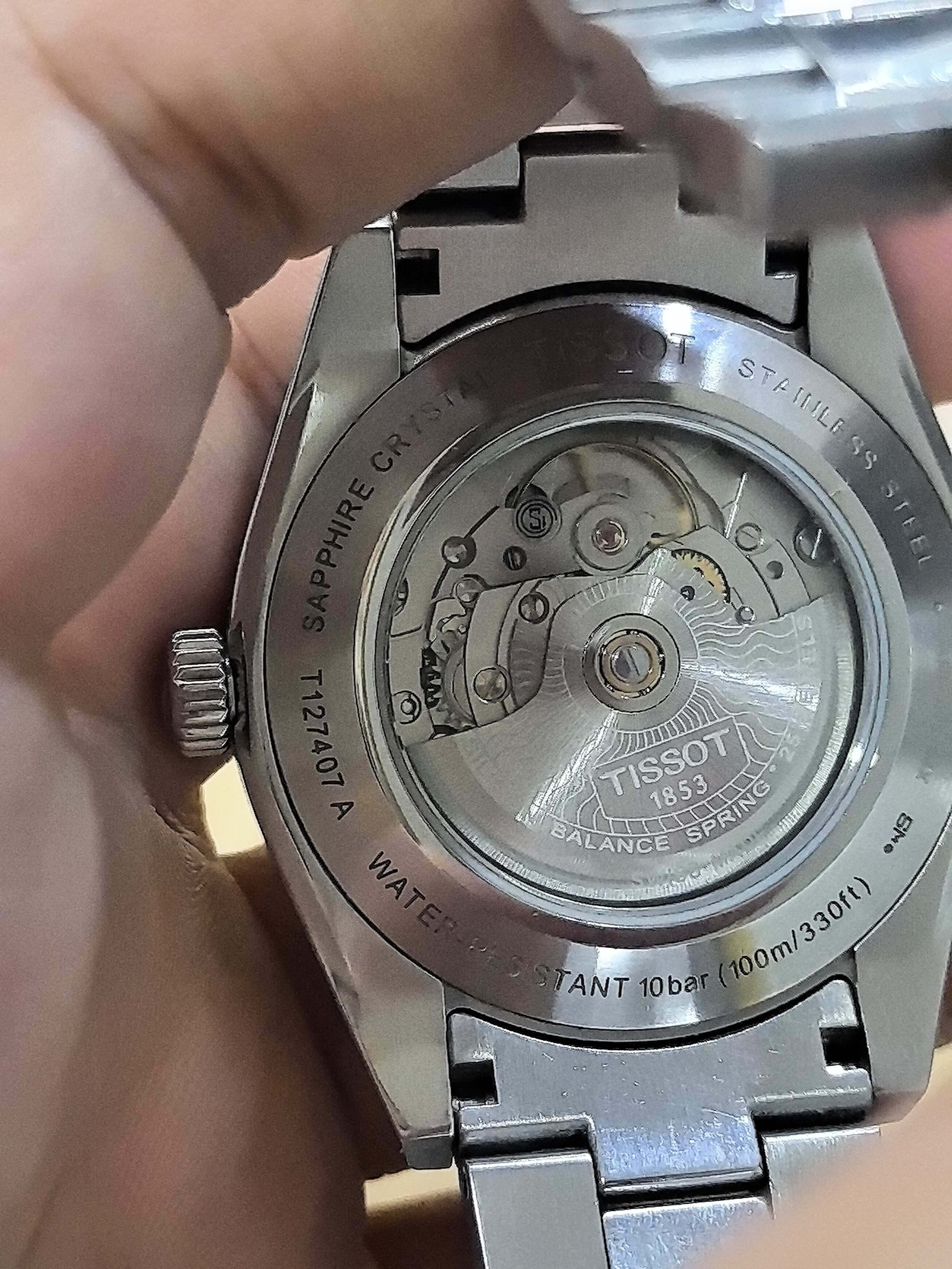 Tissot Elegance Automatic (self-winding) watch 40 millimeters T1274071104100