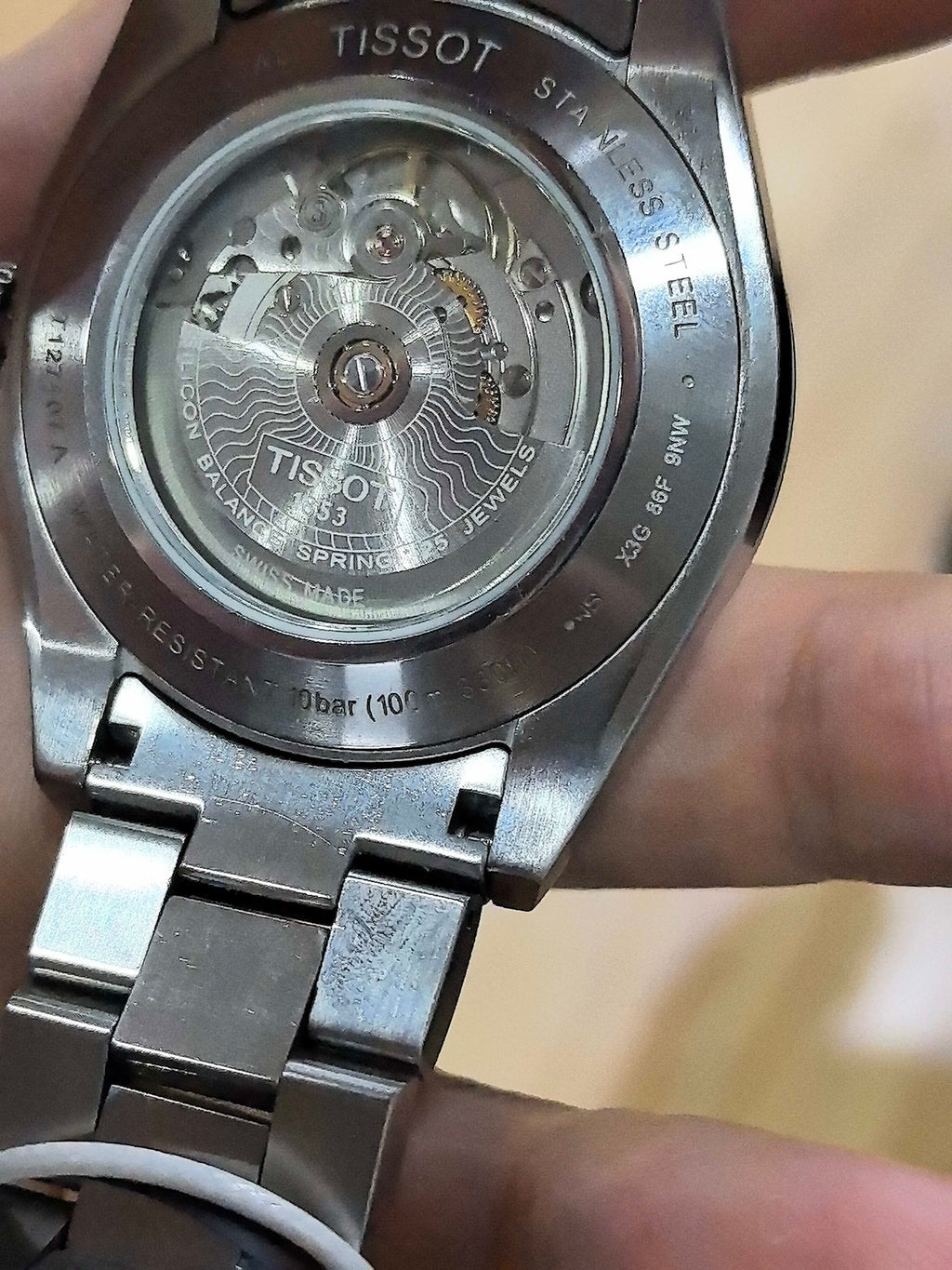 Tissot Elegance Automatic (self-winding) watch 40 millimeters T1274071104100