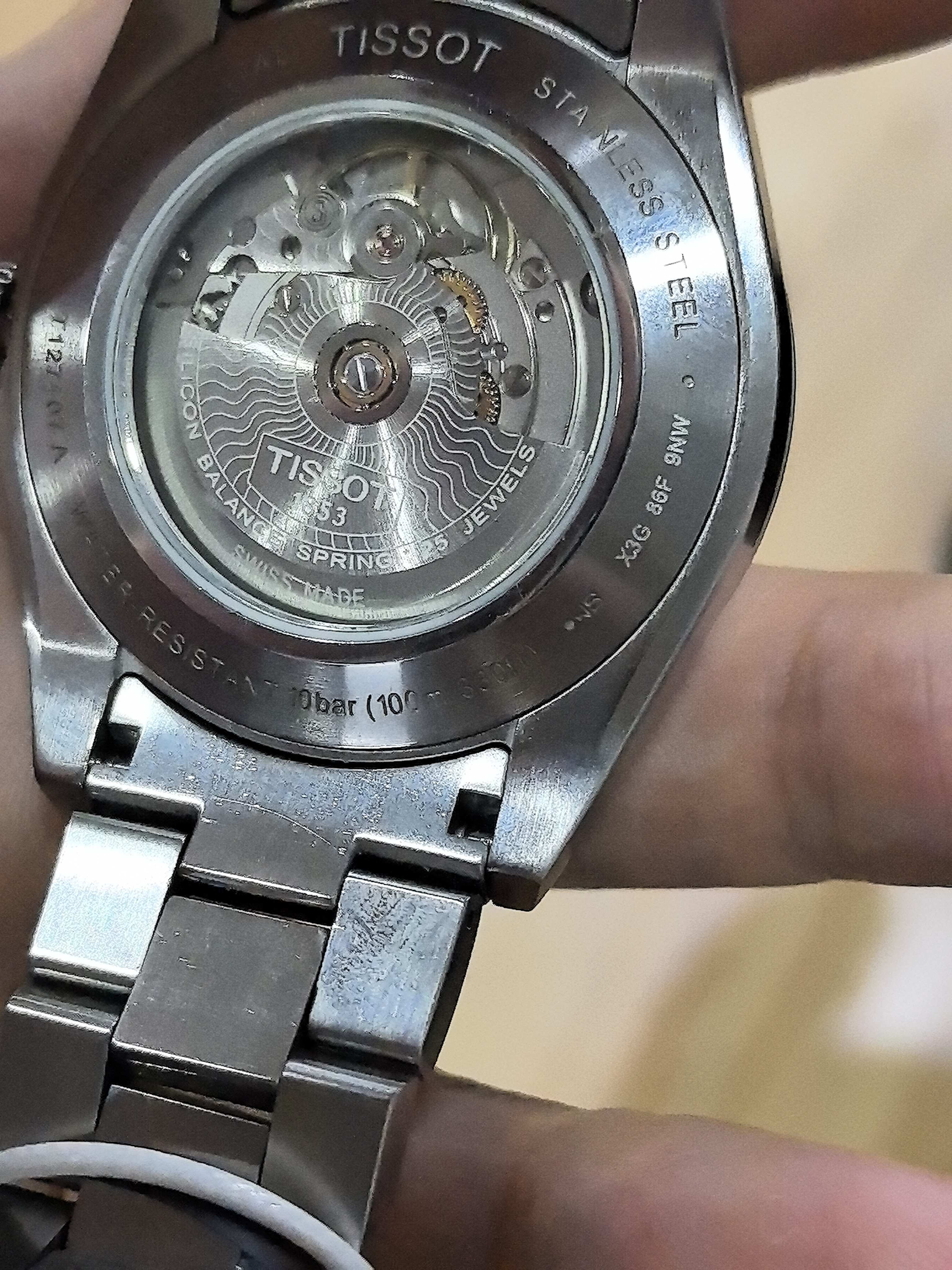 Tissot Elegance Automatic (self-winding) watch 40 millimeters T1274071104100