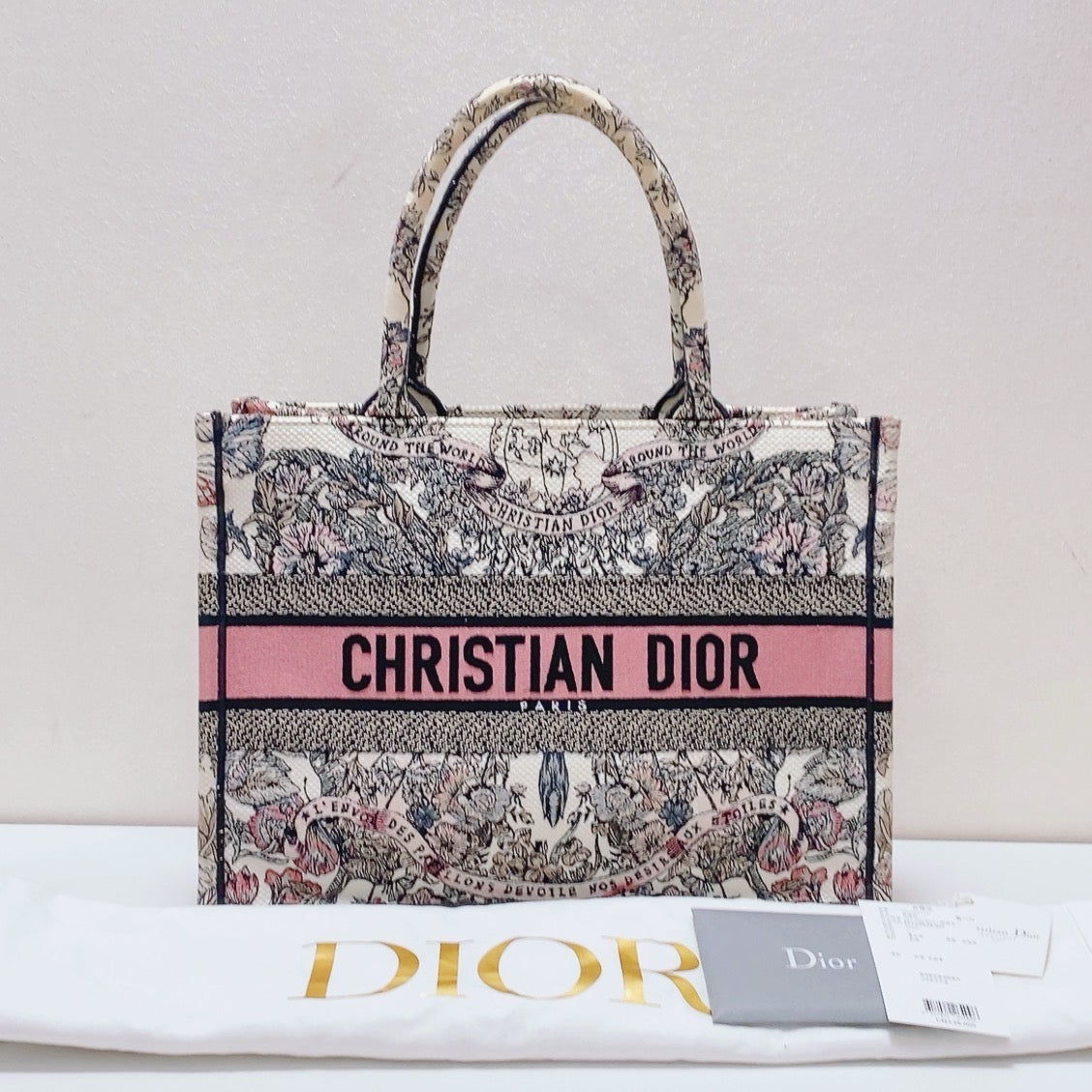 Dior Canvas Satchel