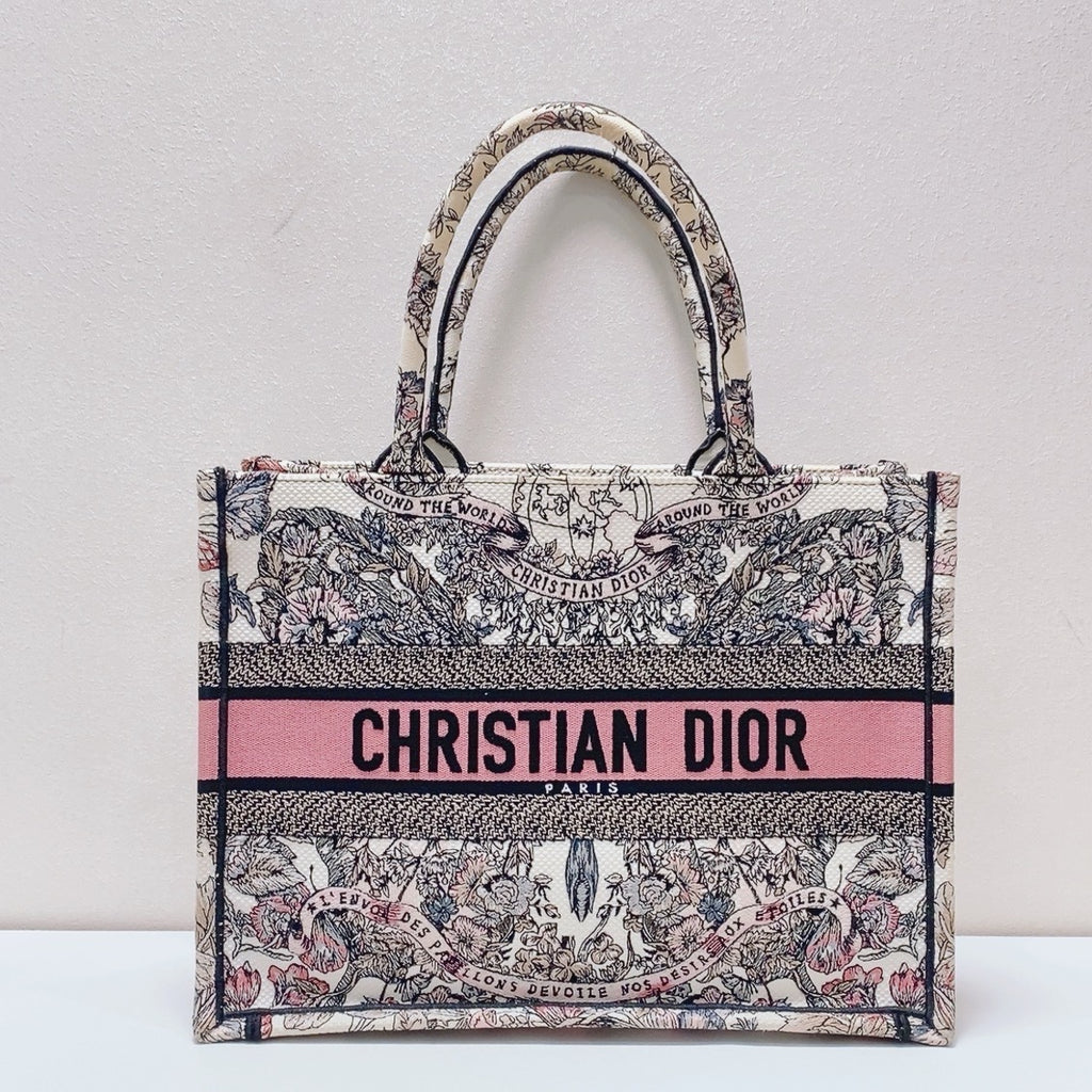 Dior Canvas Satchel