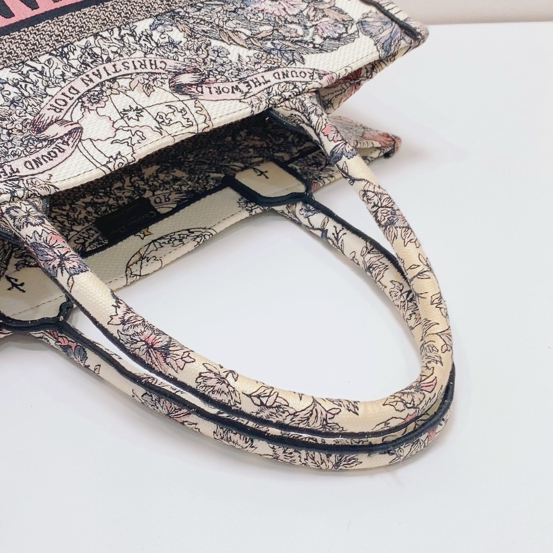 Dior Canvas Satchel