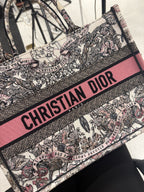 Dior Canvas Satchel
