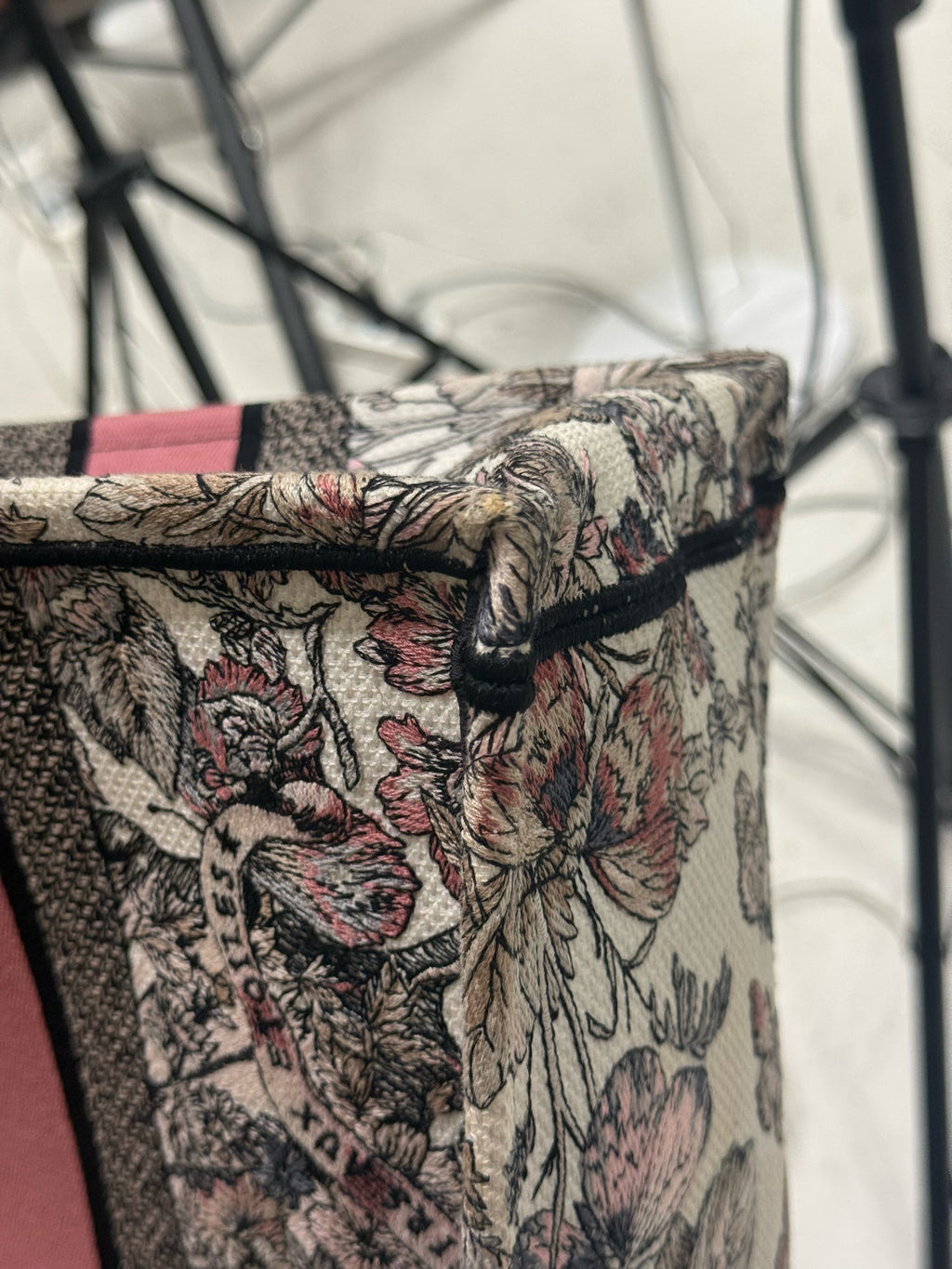 Dior Canvas Satchel