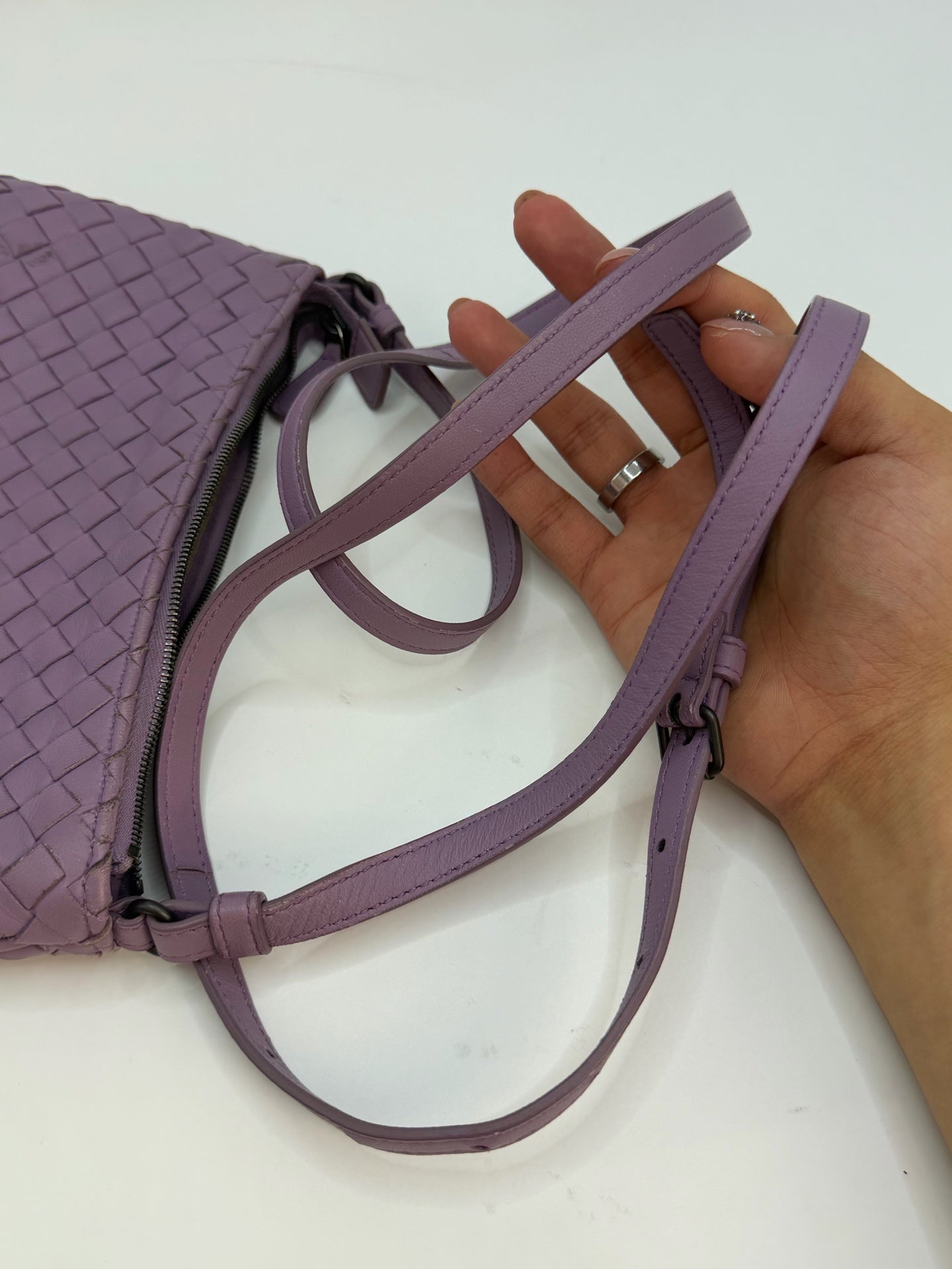 Bottega Veneta Purple Crossbody