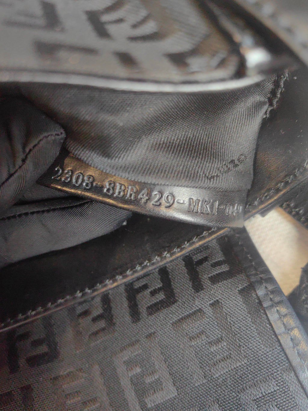 Fendi Canvas Black