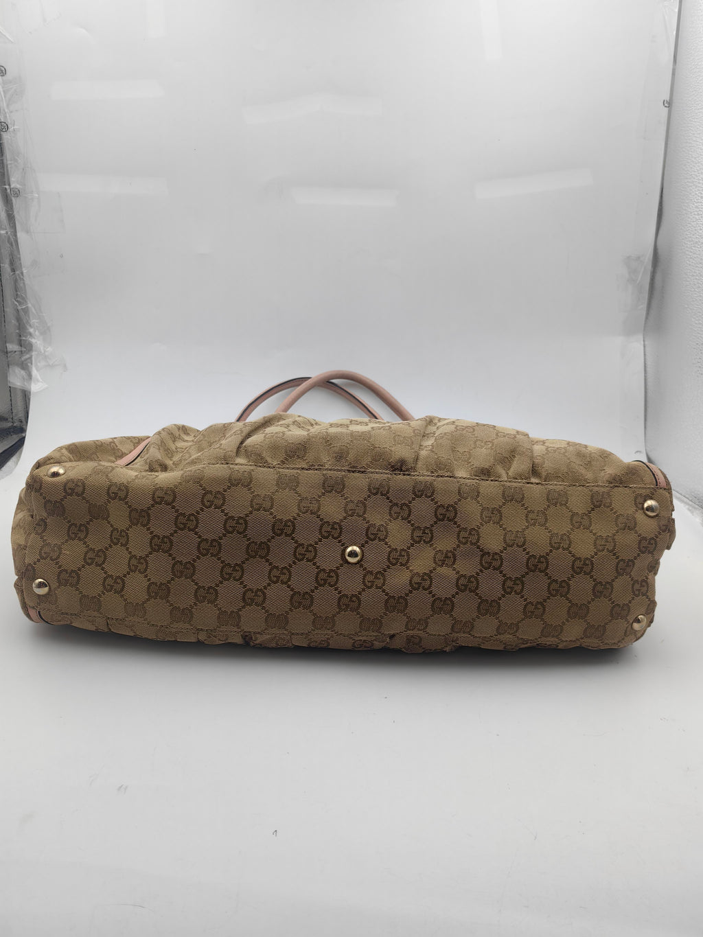 Gucci Leather Gold Shoulder Bag