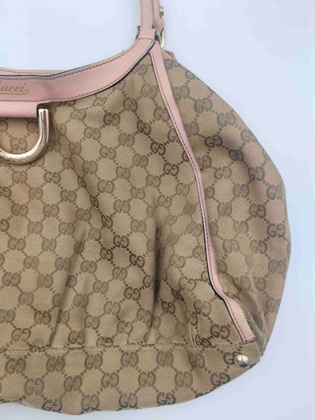 Gucci Leather Gold Shoulder Bag