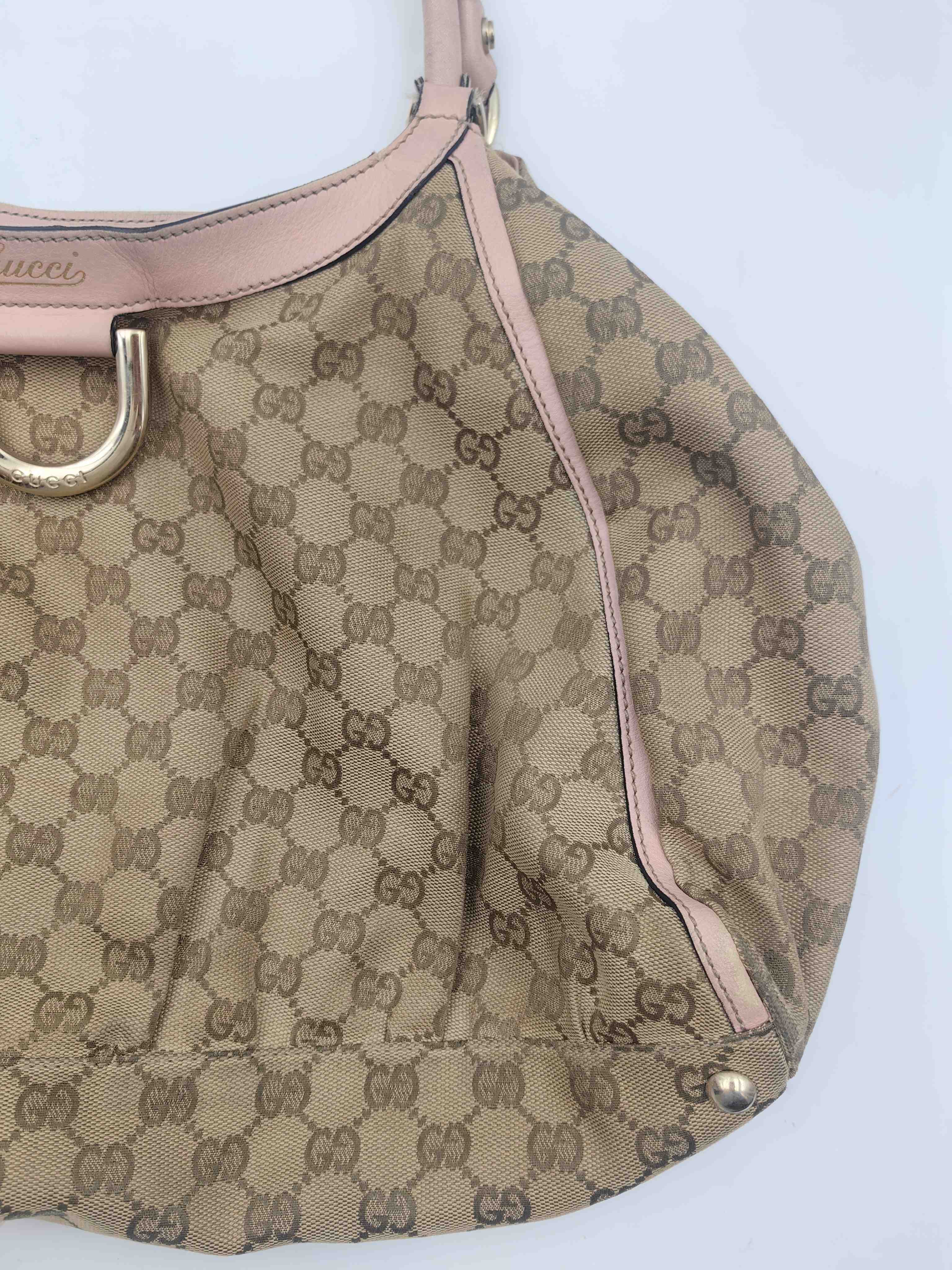 Gucci Leather Gold Shoulder Bag