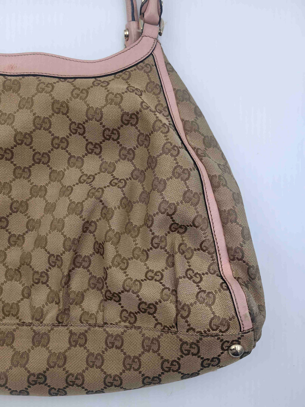 Gucci Leather Gold Shoulder Bag
