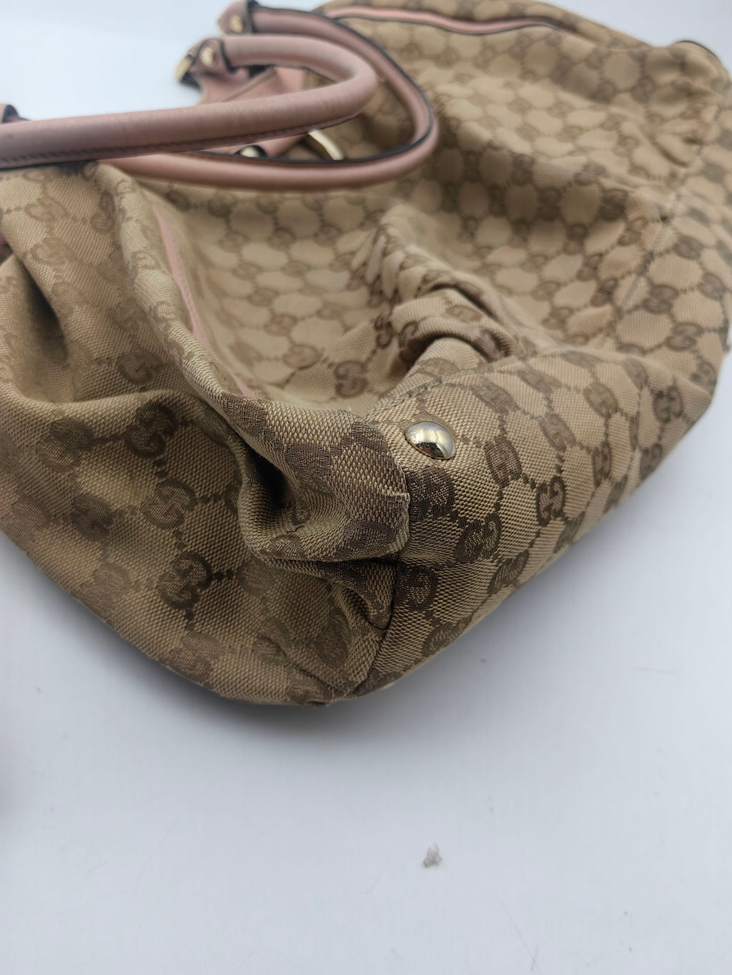 Gucci Leather Gold Shoulder Bag