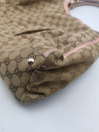 Gucci Leather Gold Shoulder Bag