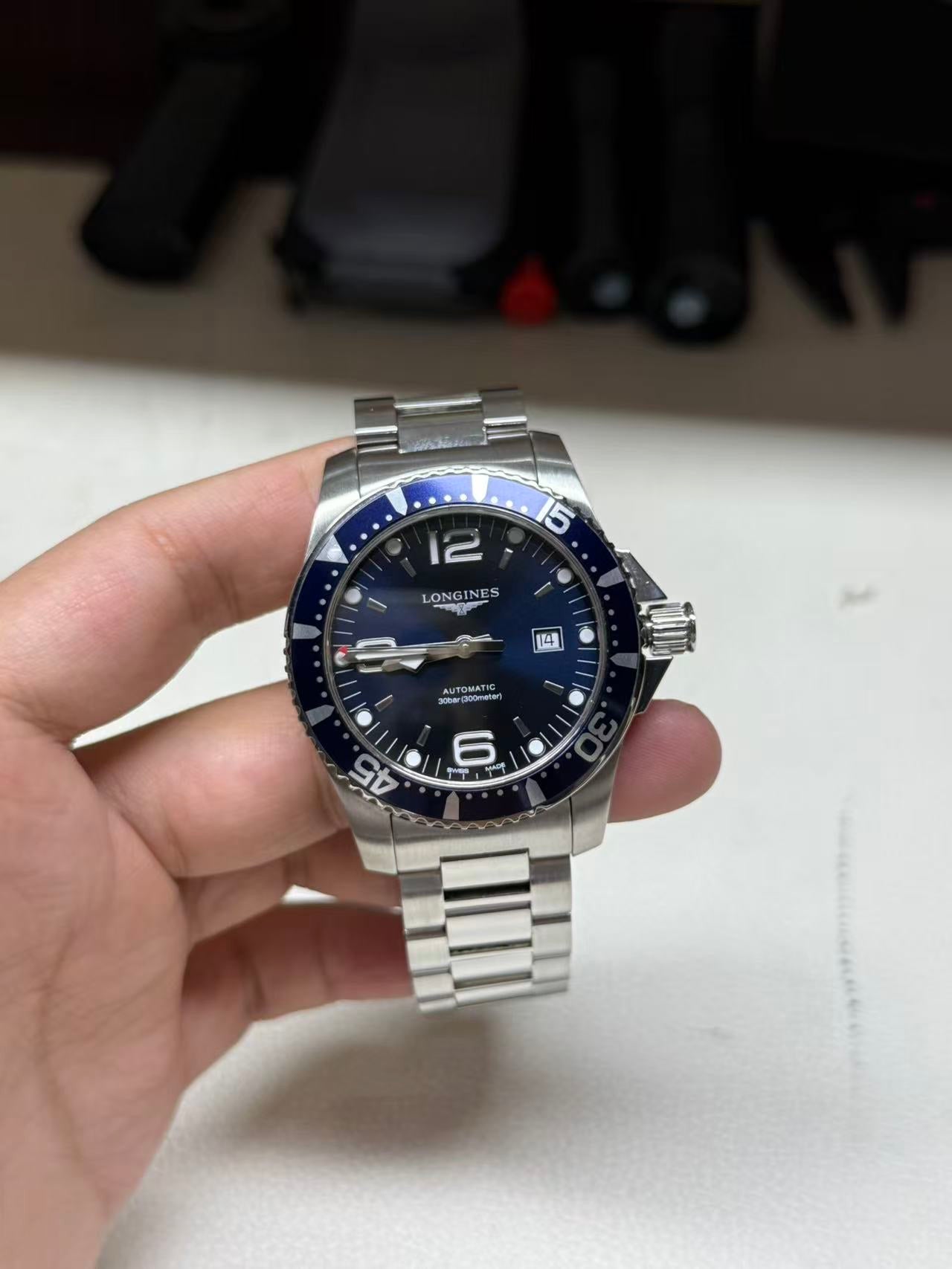 Longines Conquest Diving Series Mechanical watch 44.00mm L3.841.4.96.6