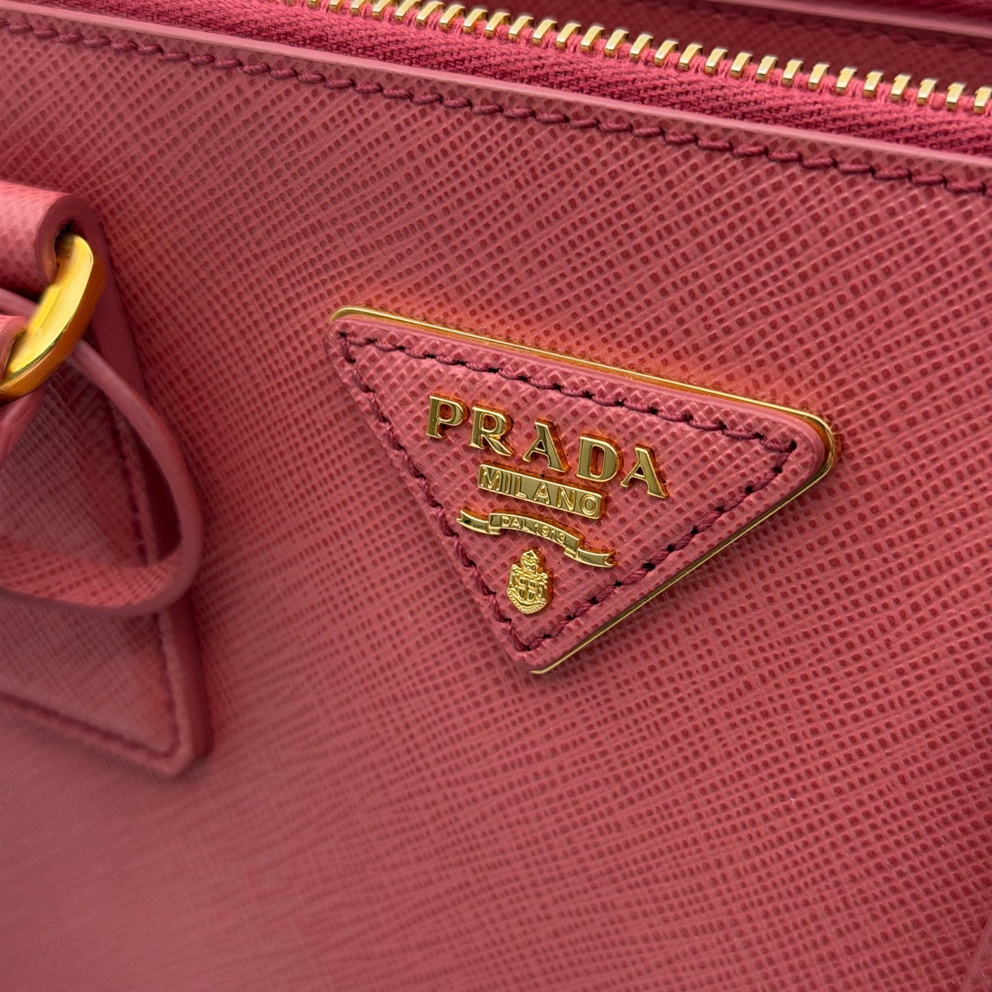 Prada Leather Pink Satchel