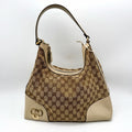 Gucci Canvas Beige Shoulder Bag