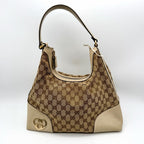 Gucci Canvas Beige Shoulder Bag