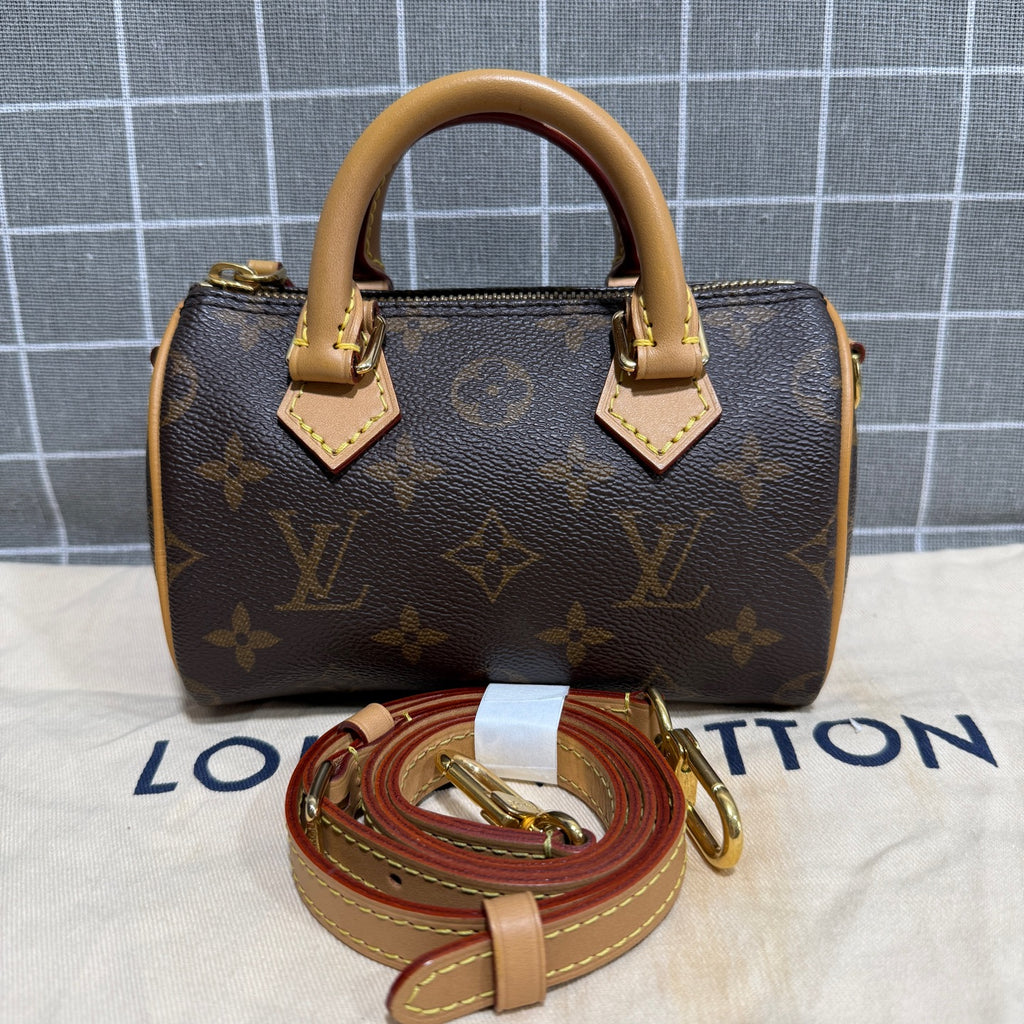 Louis Vuitton Nano Speedy Canvas M81085