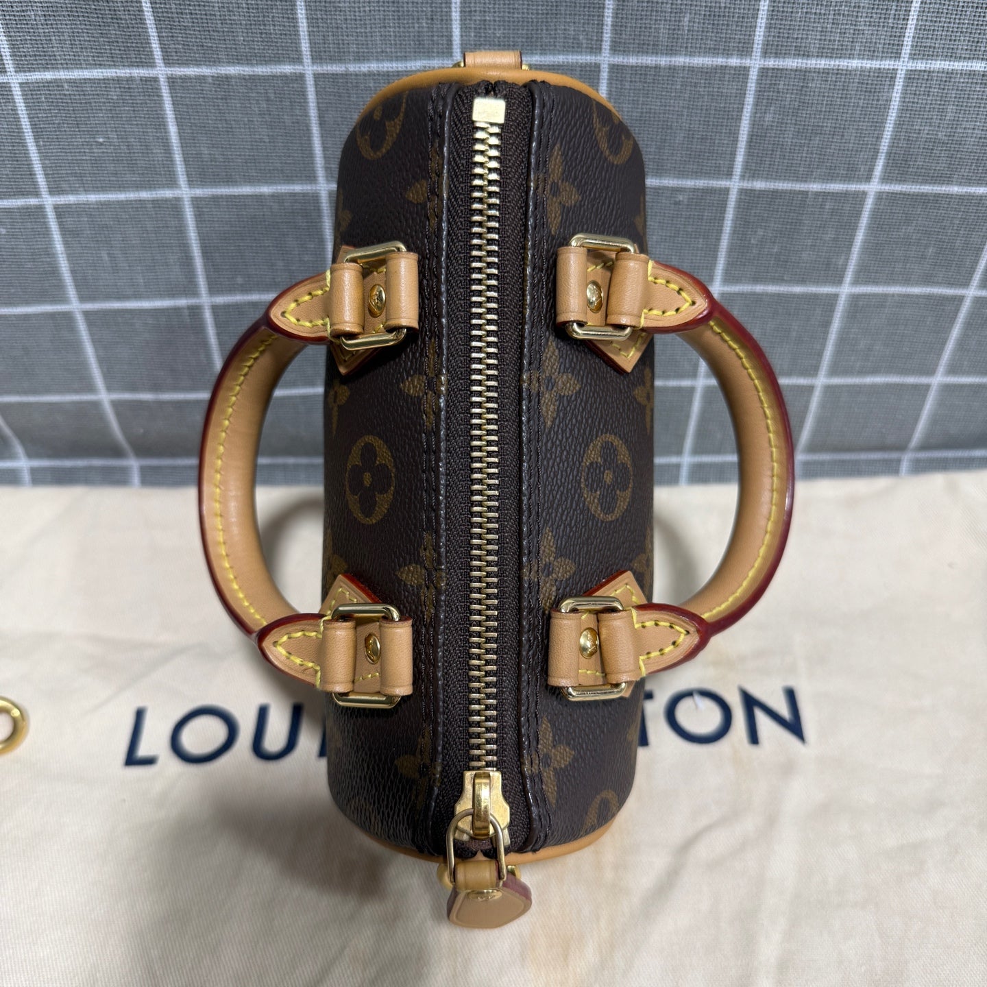 Louis Vuitton Nano Speedy Canvas M81085