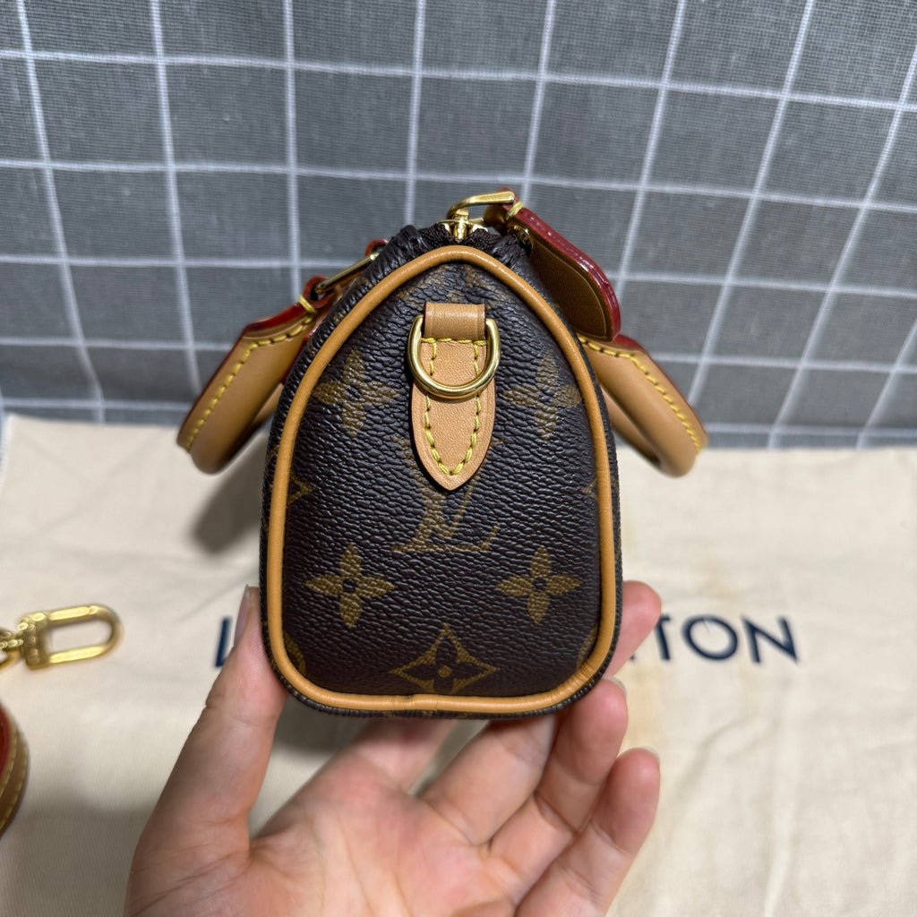 Louis Vuitton Nano Speedy Canvas M81085
