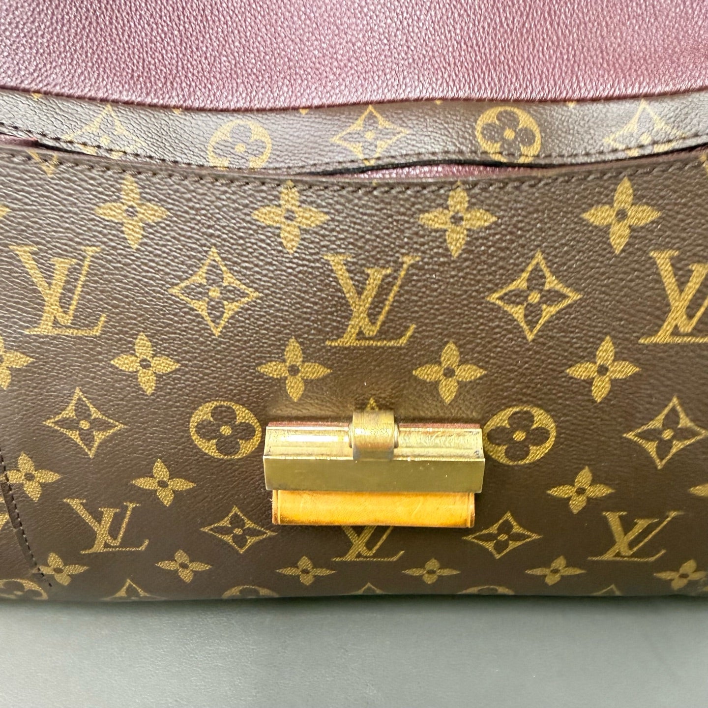Louis Vuitton Brown Satchel