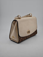Coach White Satchel