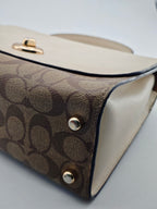 Coach White Satchel