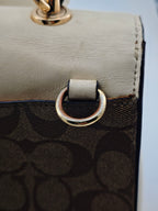 Coach White Satchel