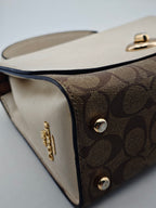 Coach White Satchel