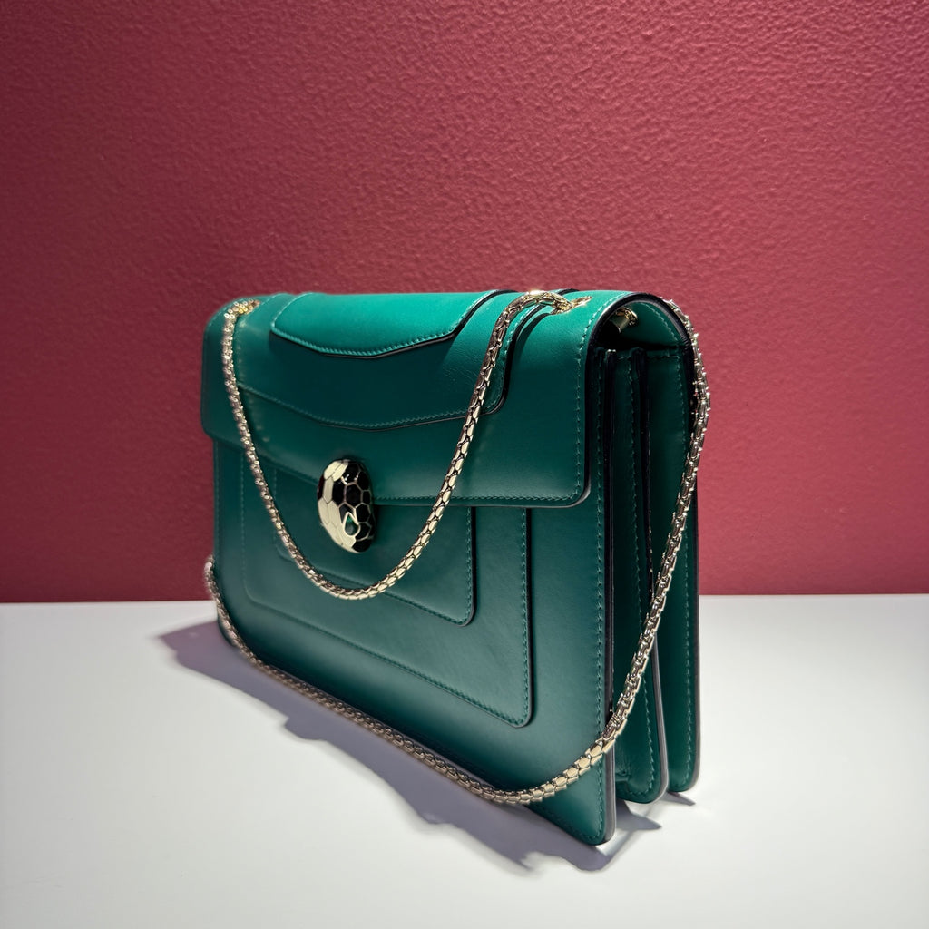 Bvlgari Serpenti Forever                                     Green Crossbody 283828