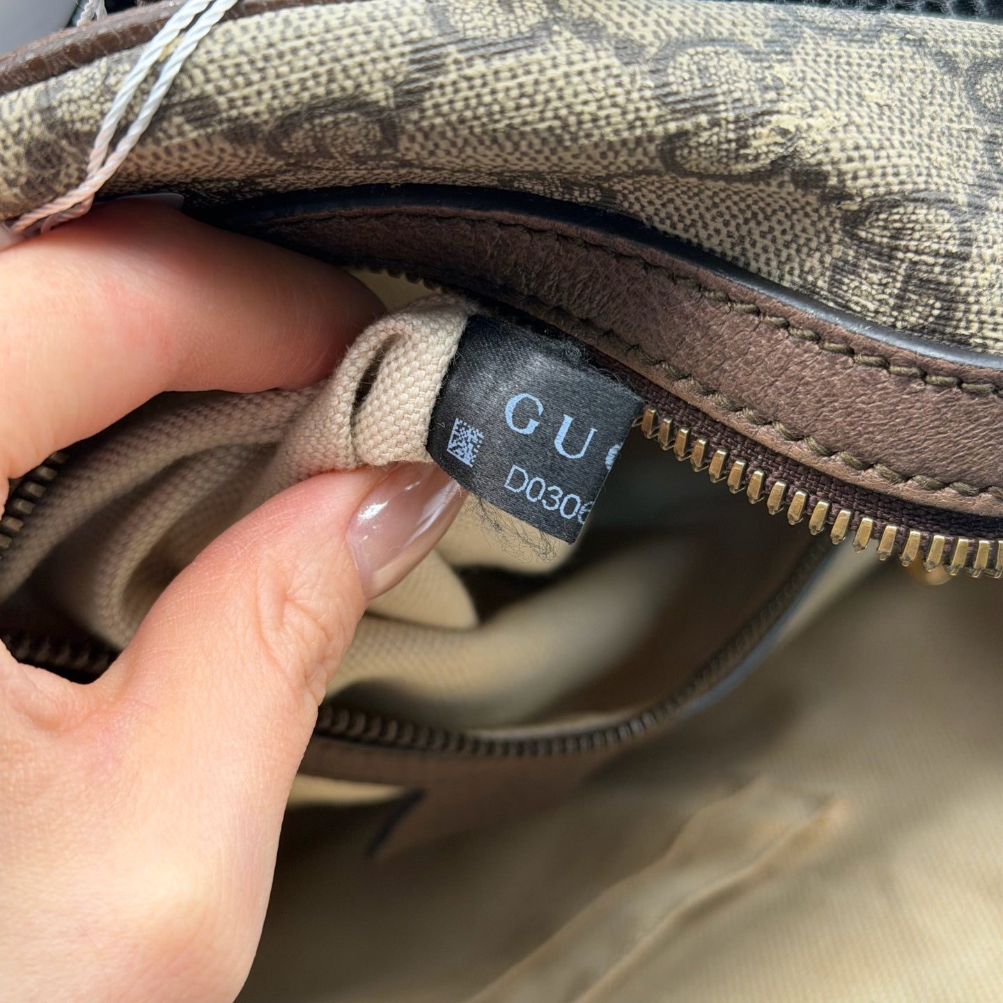 Gucci Canvas Backpack