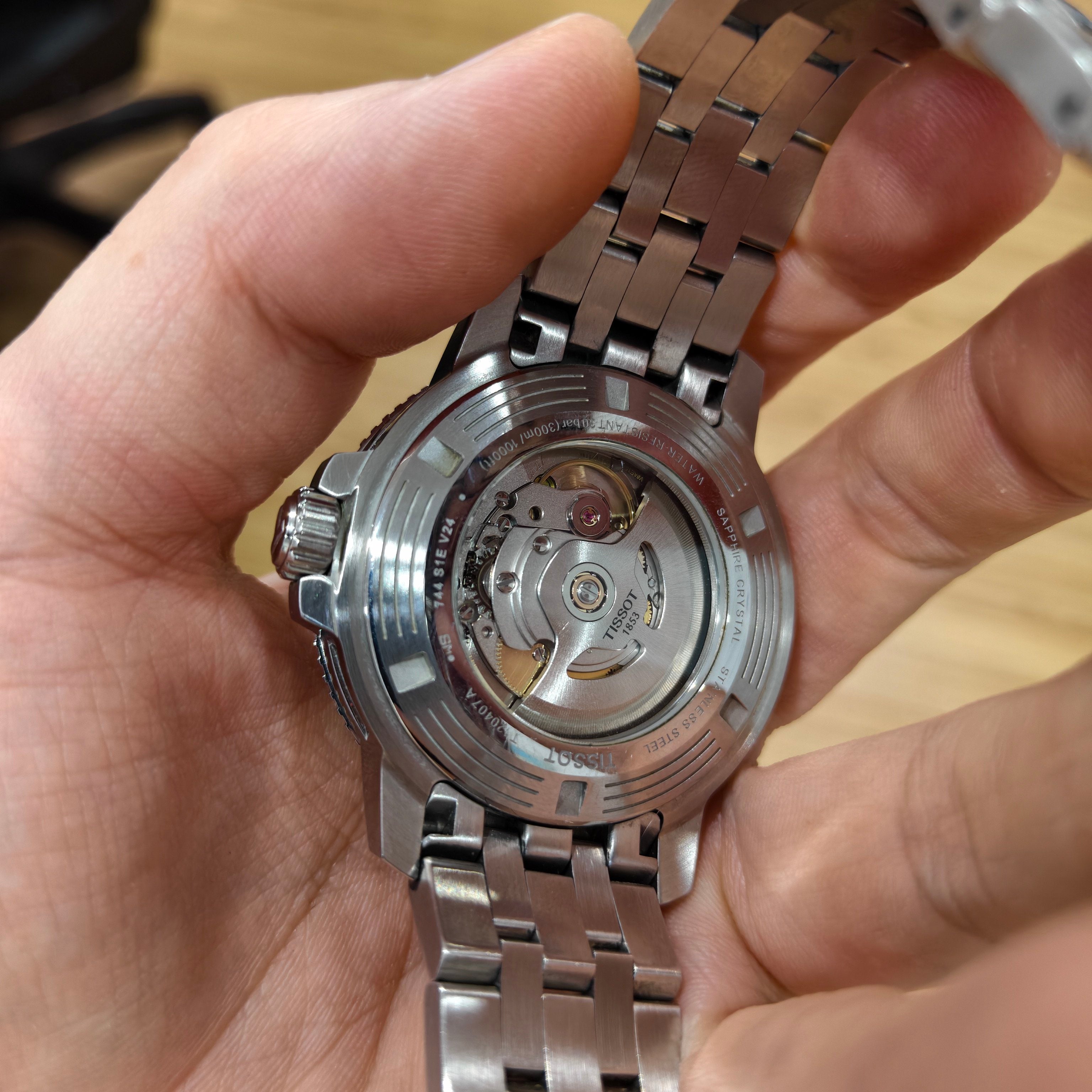 Tissot Sports Series Automatic (self-winding) watch 43 millimeters T1204071109101