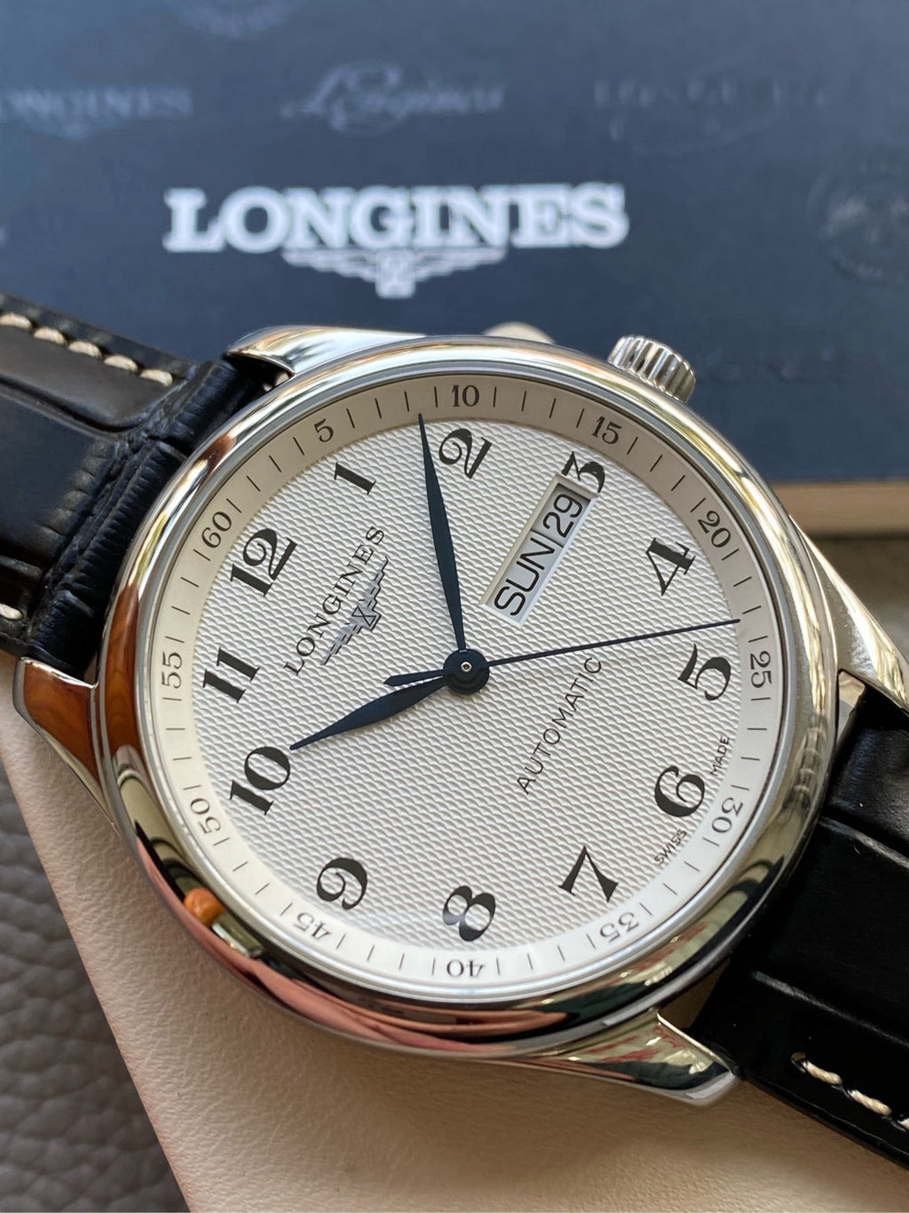 Longines Watchmaking Tradition Silver Automatic (self-winding) watch 38.5 millimeters L2.755.4.78.3