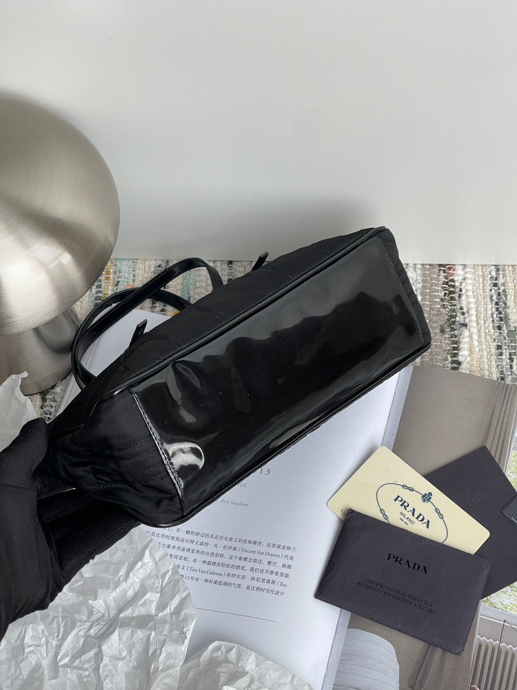 Prada Black Satchel